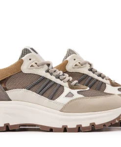 Liz Dae dames sneakers beige