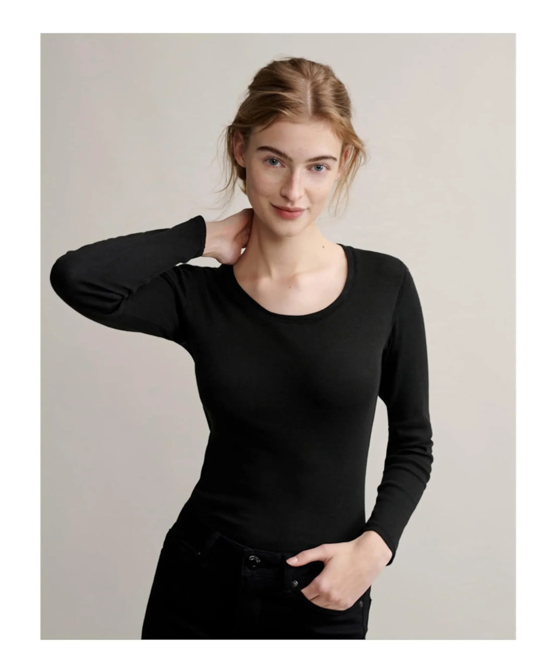 Longsleeve zwart