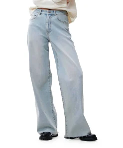 Loose fit jeans dames jeans blauw