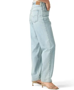 LOOSE TAPER H2'26 MESSAGE SENT dames jeans blauw