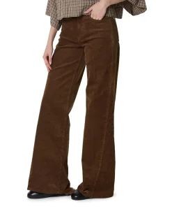 Lotta Corduroy dames broek bruin
