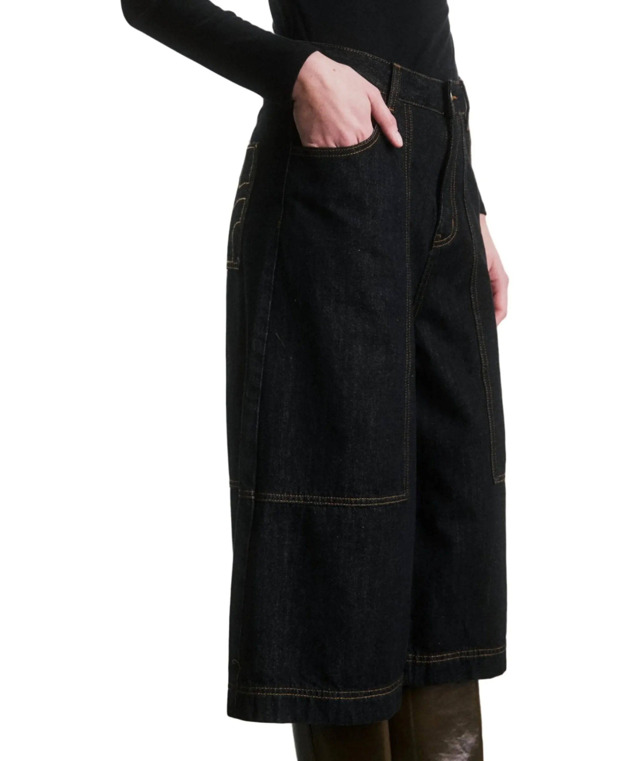 Lukas dames jorts blauw
