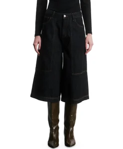 Lukas dames jorts blauw