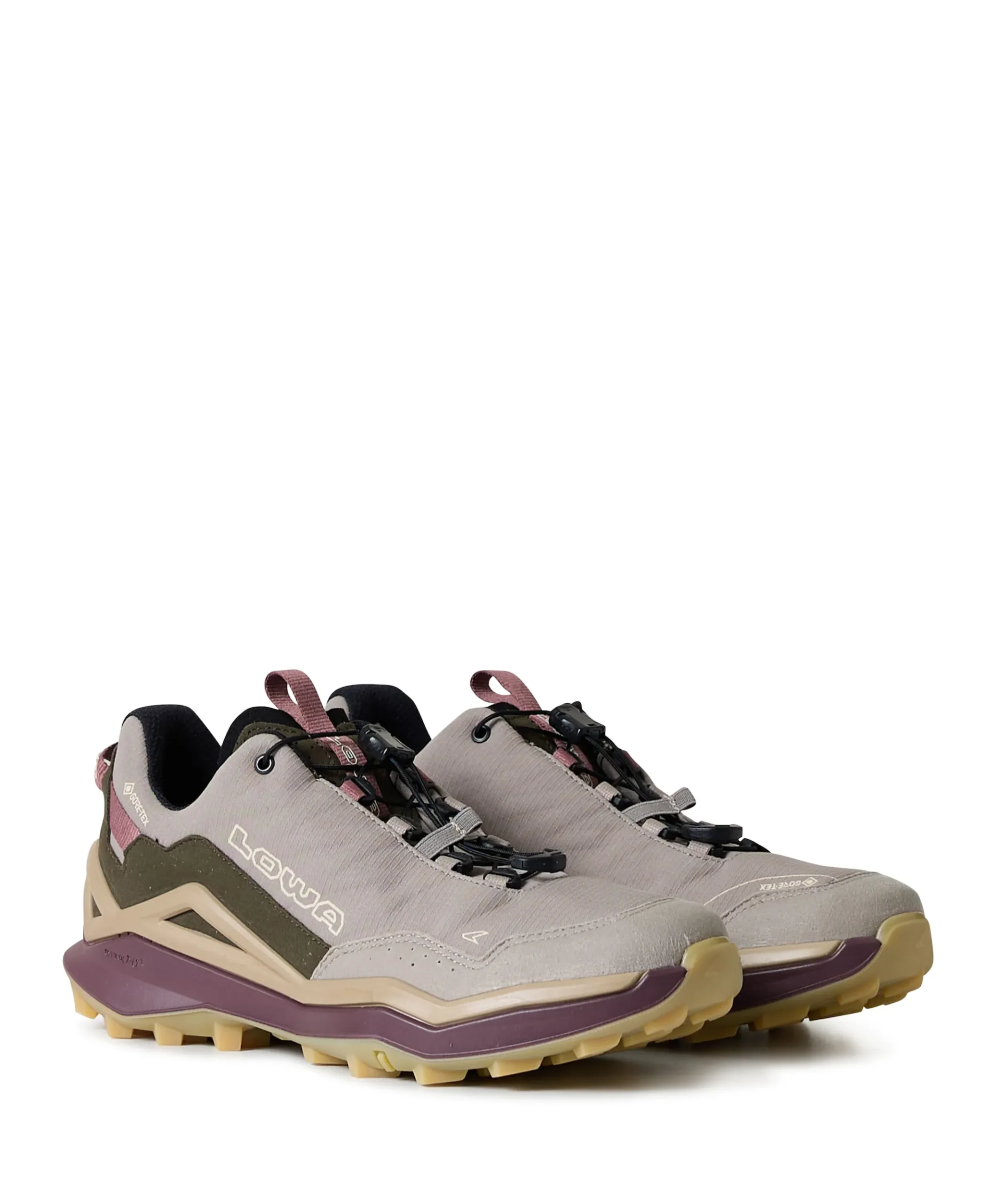 Maddox Pro GTX Lo SL Ws dames wandelschoenen beige
