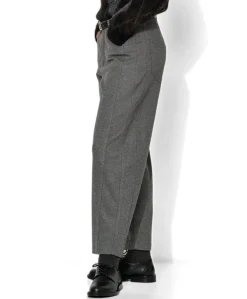 Mara Barrel dames broek grijs