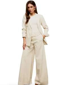 MAUREEN dames jeans ecru