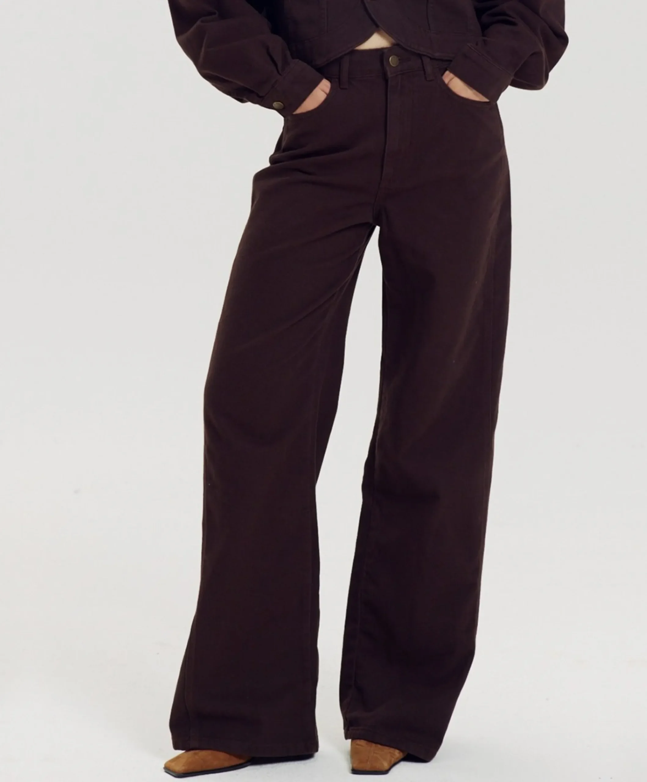 MAYRA-PA dames broek bruin