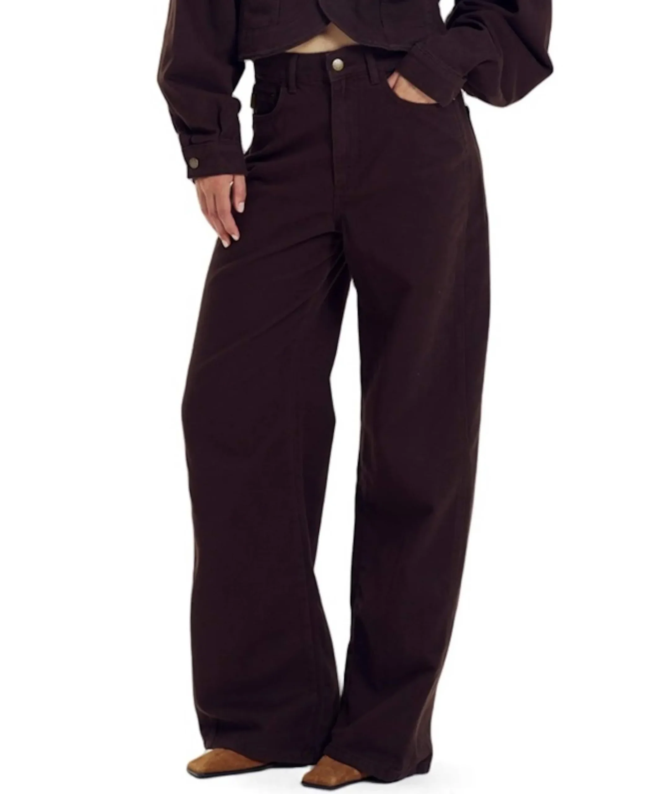 MAYRA-PA dames broek bruin