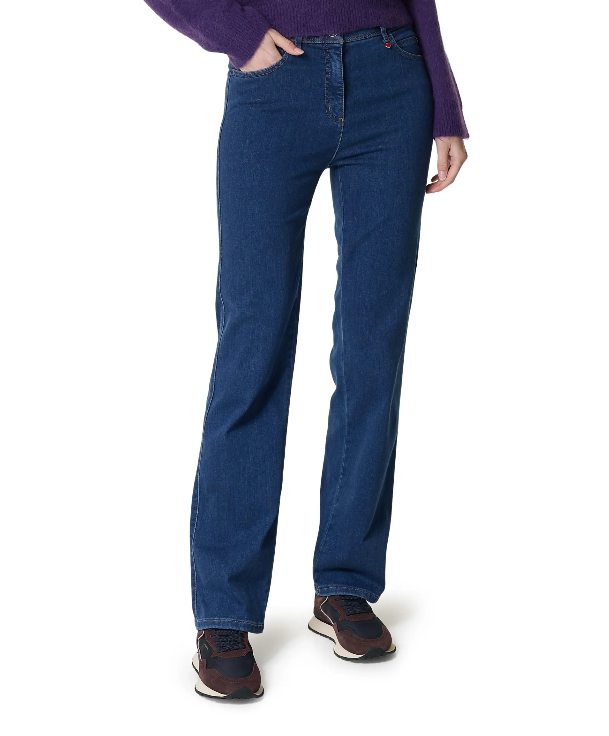 MbF Straight dames broek blauw