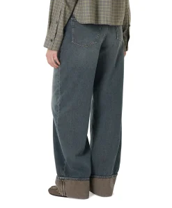 MEDLEY_1 dames pantalon blauw