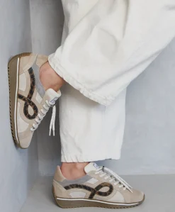 Mikki Eve dames sneakers beige