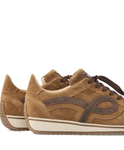Mikki Eve dames sneakers bruin