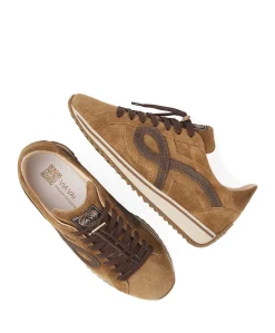 Mikki Eve dames sneakers bruin