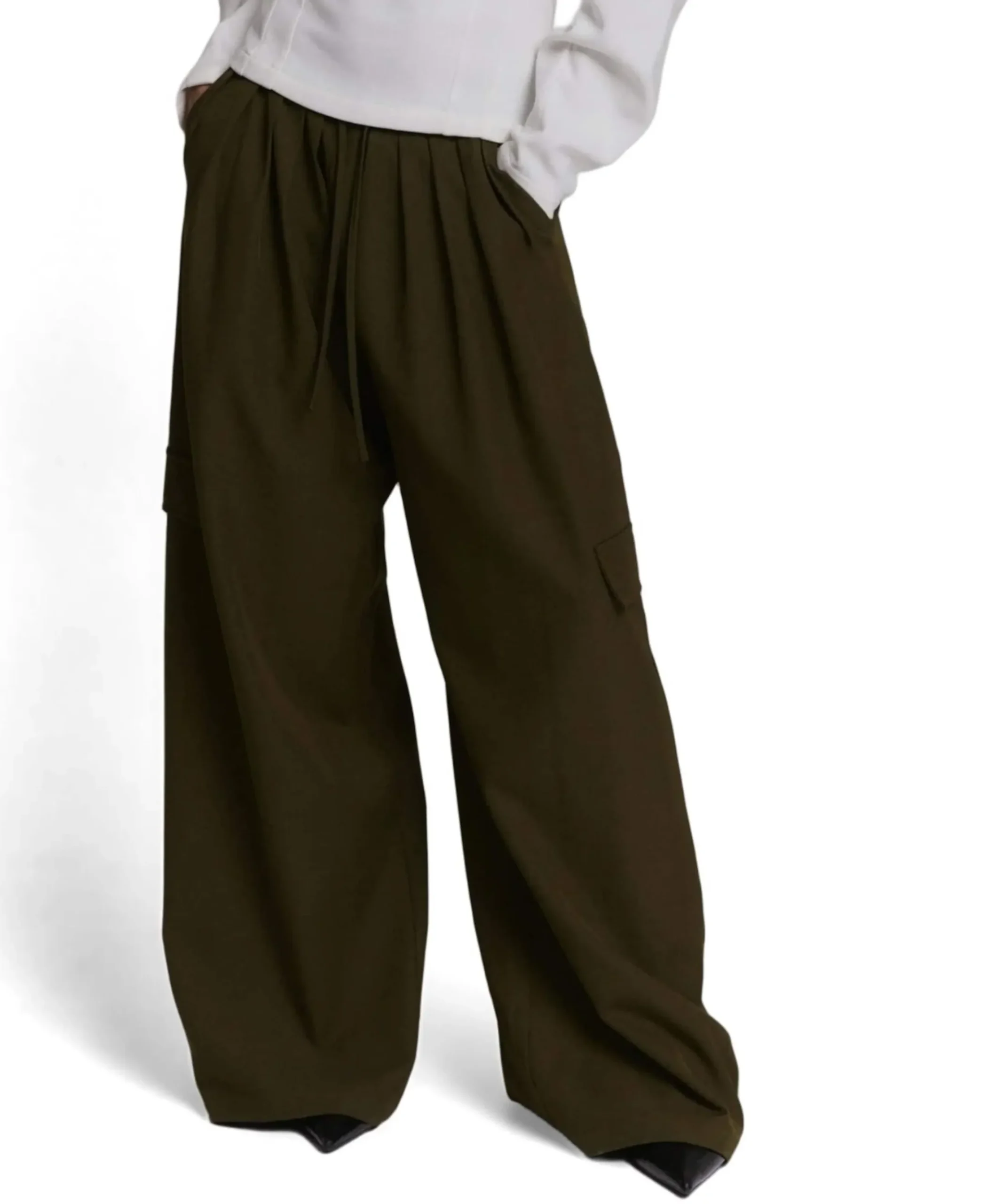 MILA dames broek groen