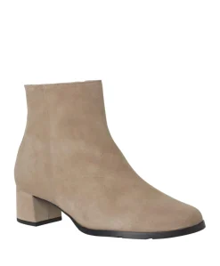 Milano dames enkellaarzen beige