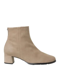 Milano dames enkellaarzen beige