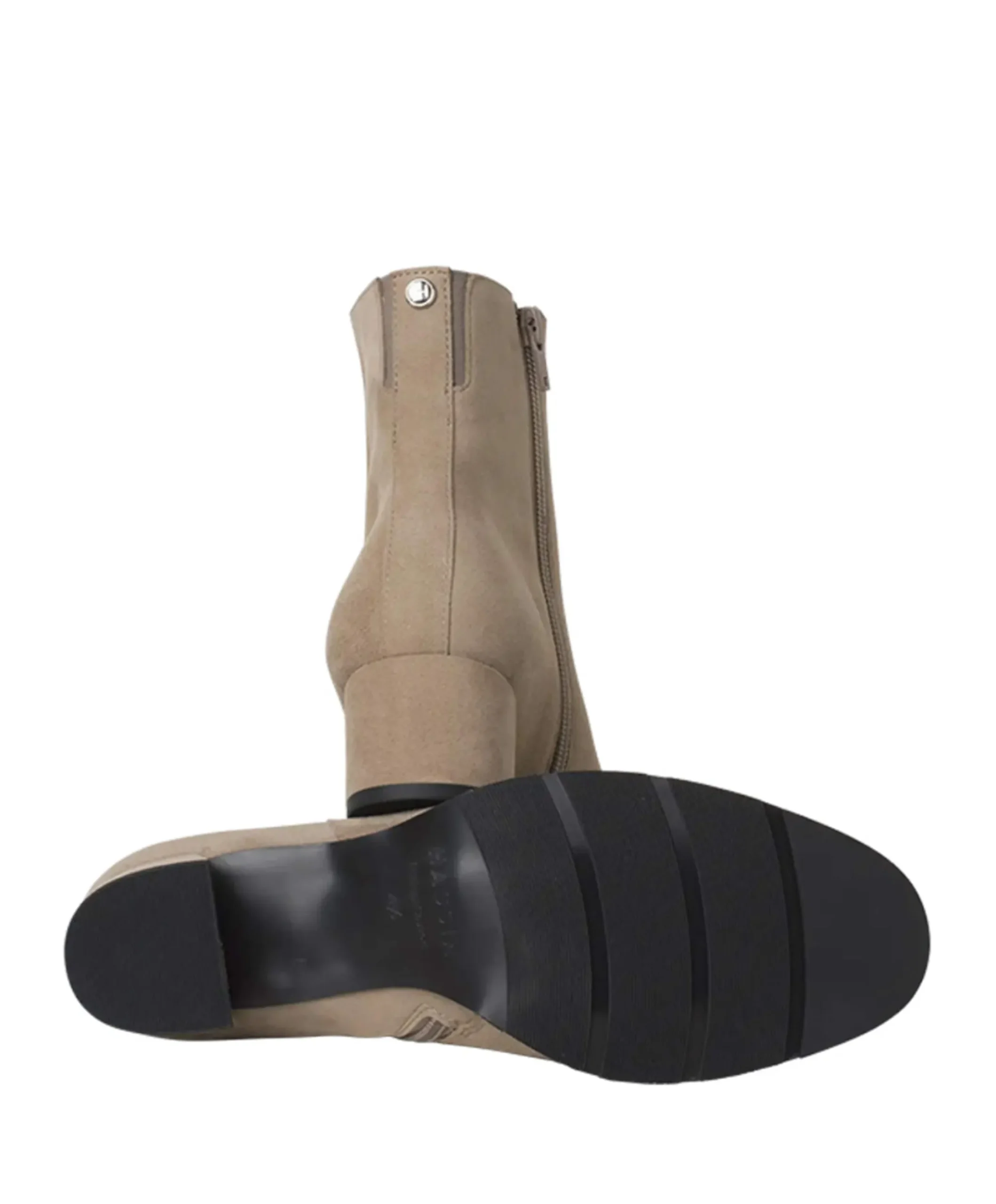 Milano dames enkellaarzen beige