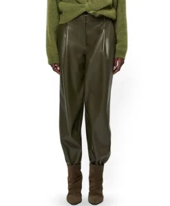Minora barrel dames broek groen