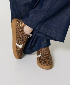 Mirabel dames sneakers bruin