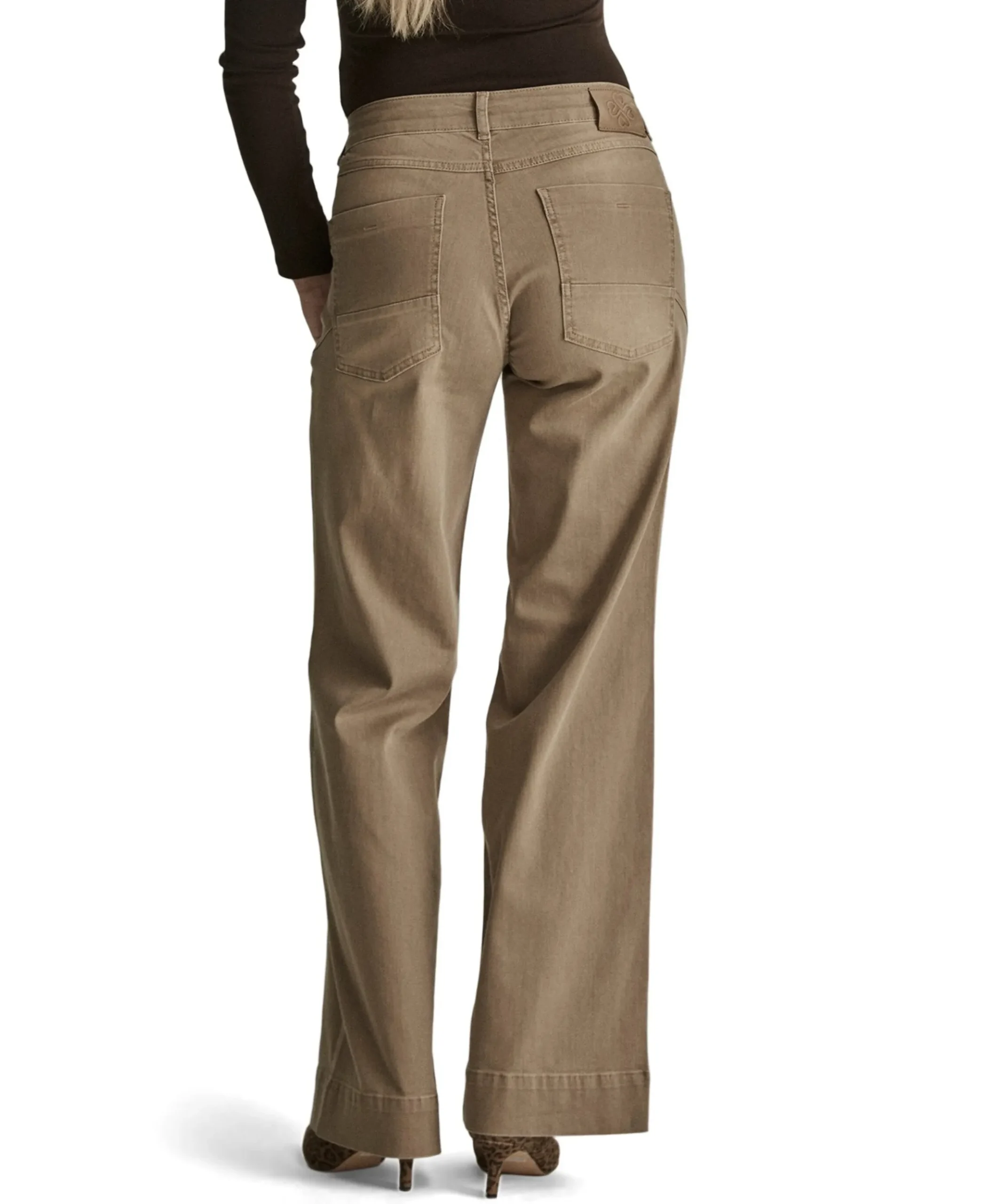 Mira dames jeans beige