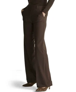 Mira (Elastic) - Twill Jersey - 301 dames broek bruin