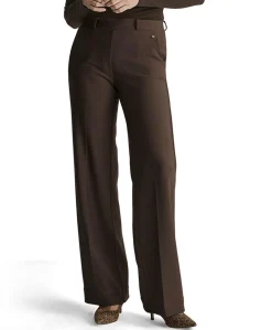Mira (Elastic) - Twill Jersey - 301 dames broek bruin