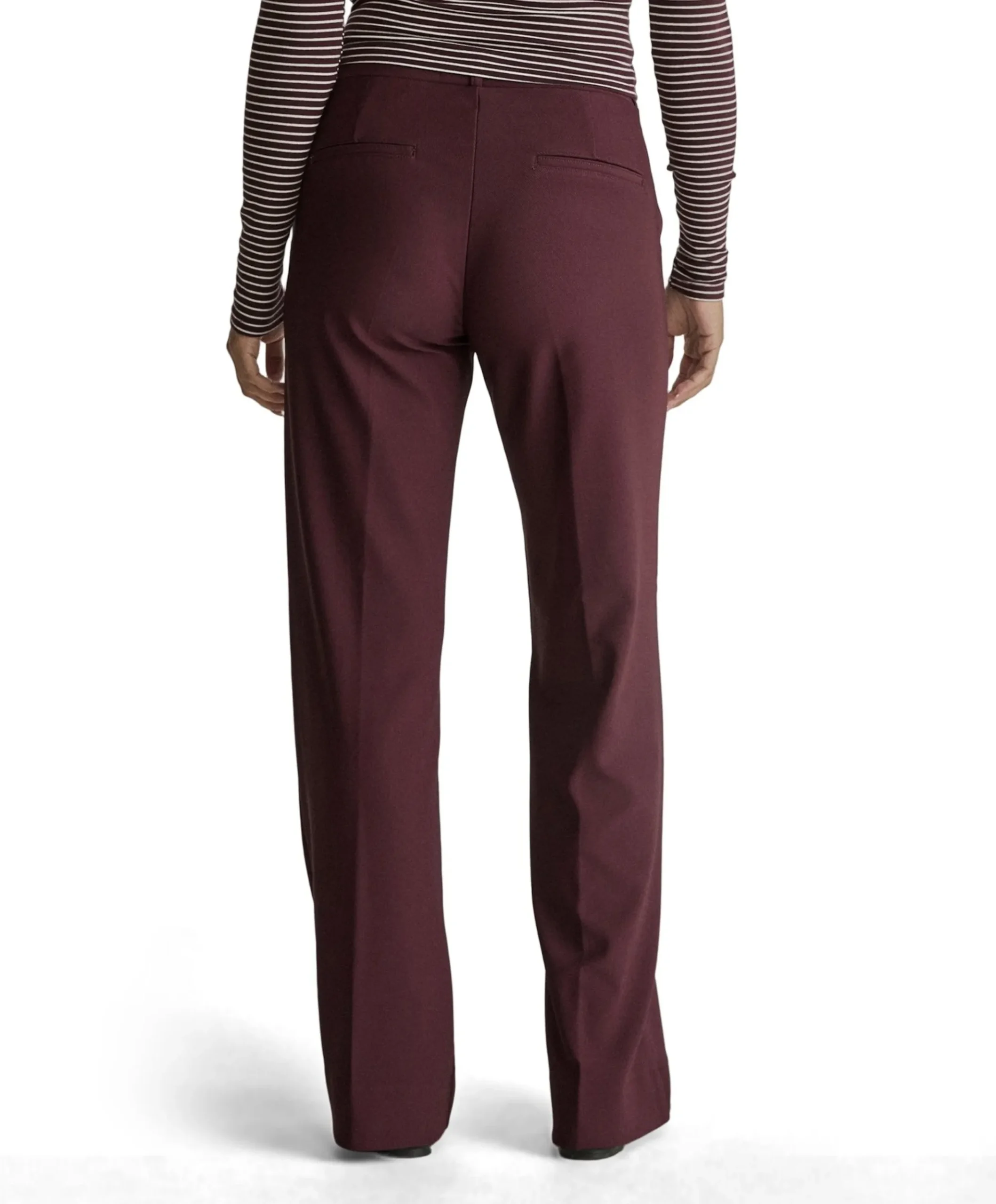 Mira (Elastic) - Twill Jersey - 301 dames broek bordeaux