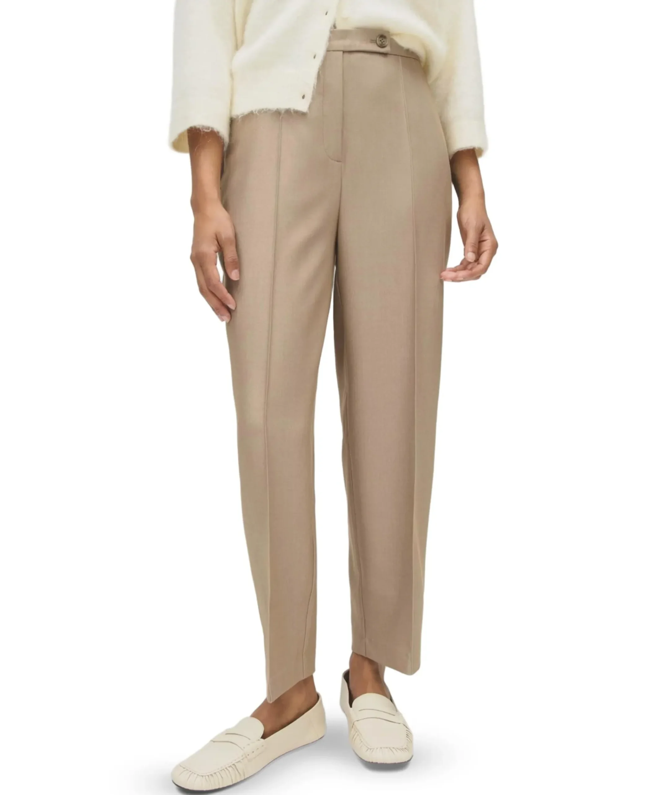 Mozy mod dames broek beige