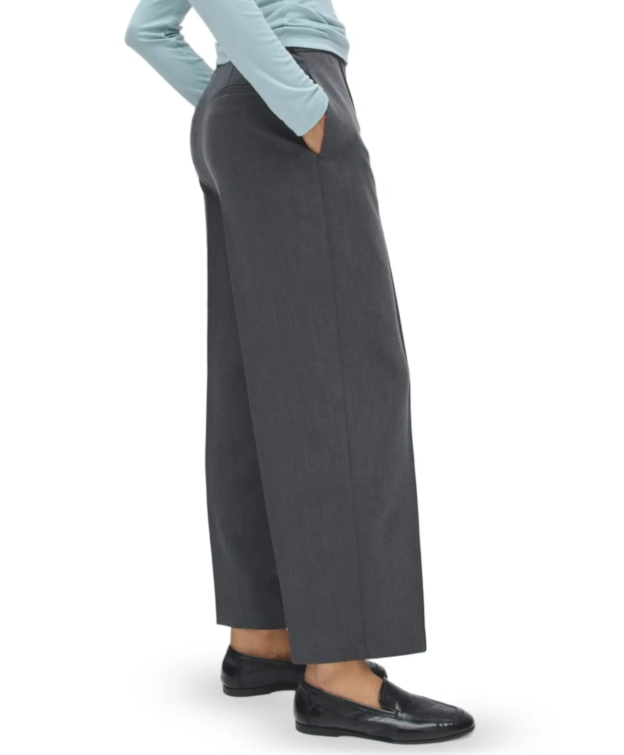 Mozy mod dames broek grijs