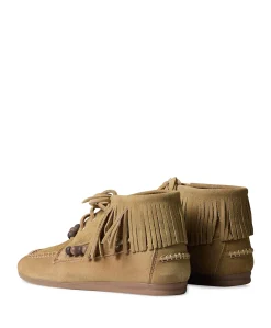 Native high loafer dames loafers beige