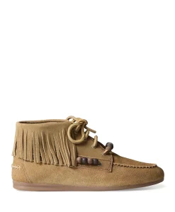Native high loafer dames loafers beige