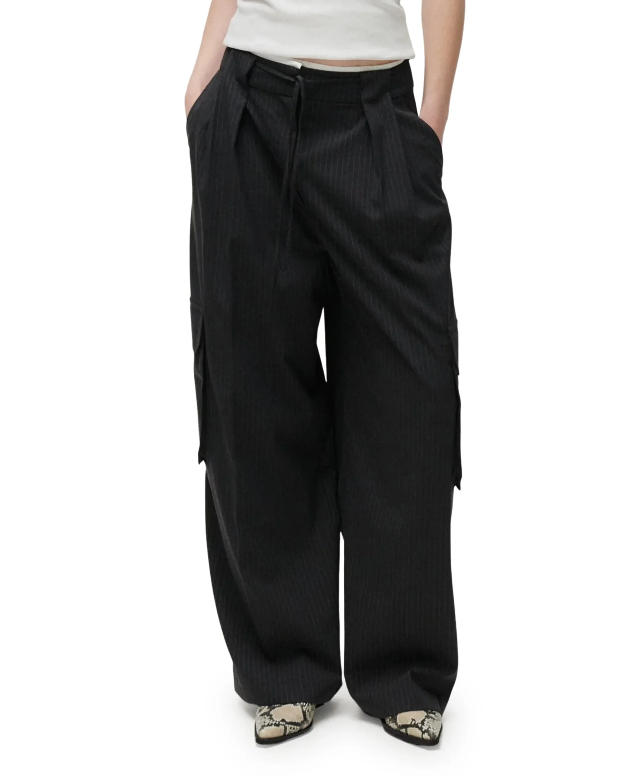 2ND Orenia dames pantalon grijs