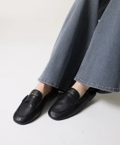 Newbury dames loafers zwart