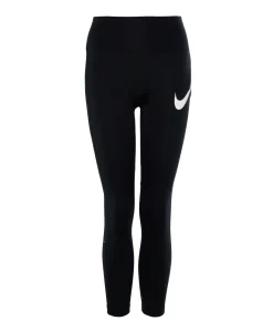 Nike Tempo Swoosh Run Women's High- dames tights zwart
