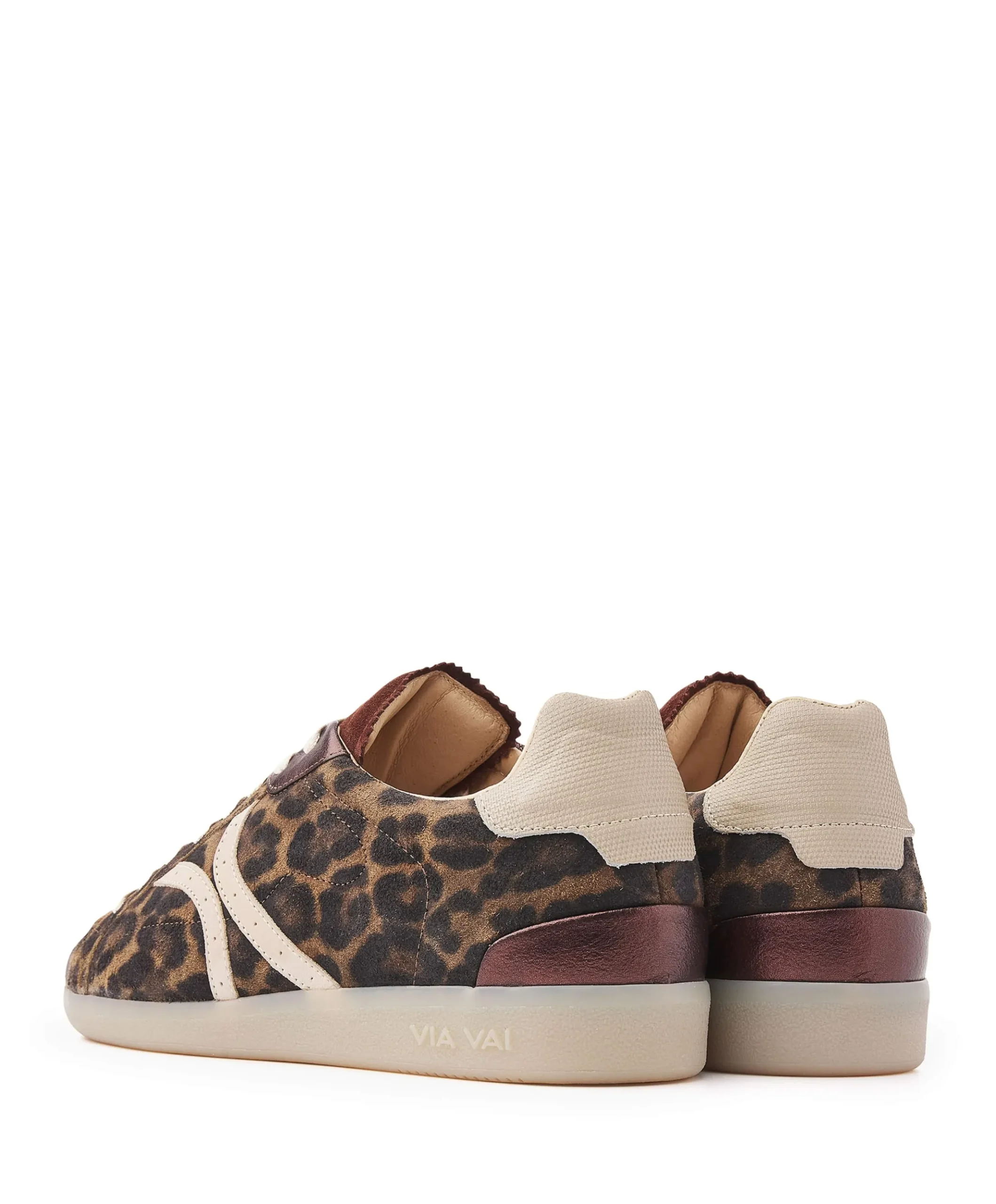 Nilla Khloe dames sneakers bruin