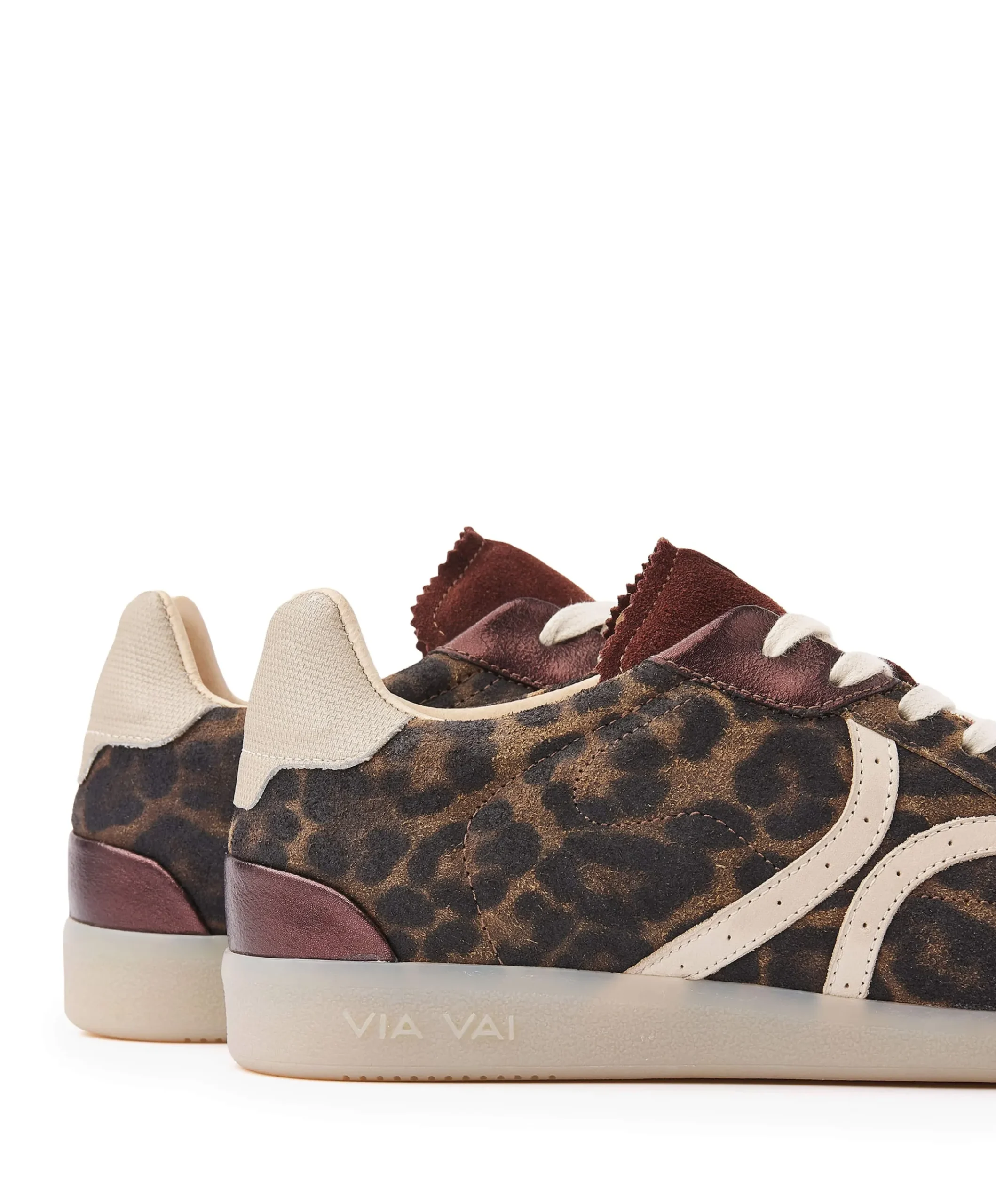 Nilla Khloe dames sneakers bruin