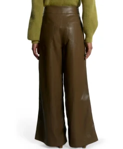 NORE PU 689 dames broek groen