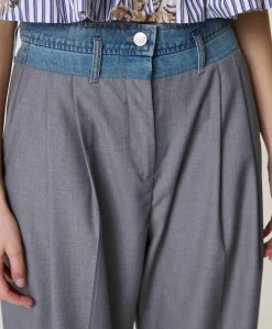 NORMAY dames broek grijs