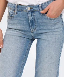 ONLBLUSH MID STRAIGHT DNM TAI467 NO dames jeans blauw