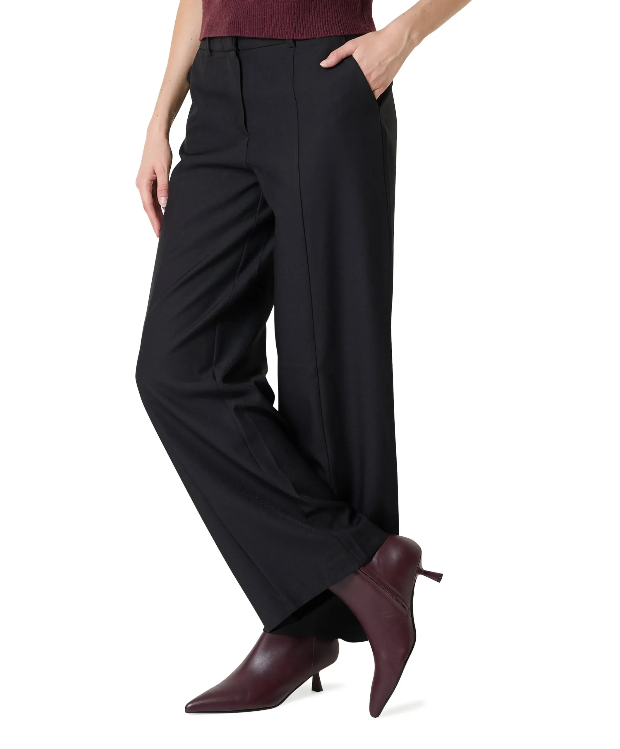 ONLLINDA MW WIDE CC TLR dames broek zwart