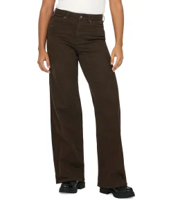 ONLMADISON BLUSH HW WIDE COLOR dames jeans bruin