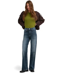 ONLMADISON BLUSH HW WIDE DNM DOT529 dames jeans blauw