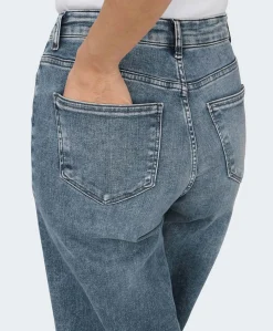 ONLMADISON BLUSH HW WIDE REA570 dames jeans blauw