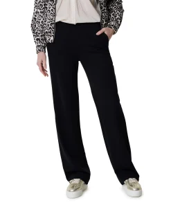 ONLPOPTRASH LIFE MW STRAIGHT PANT P dames broek zwart