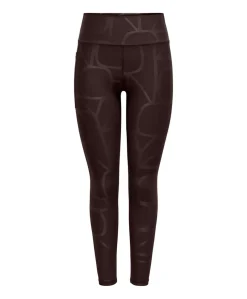 ONPFONT-2 LOGO HW PCK tights NOOS dames tights bruin