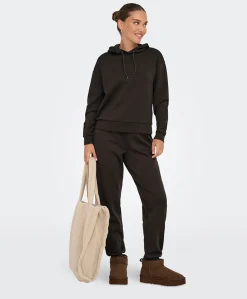 ONPLOUNGE HW SWEAT - NOOS dames trainingsbroek bruin