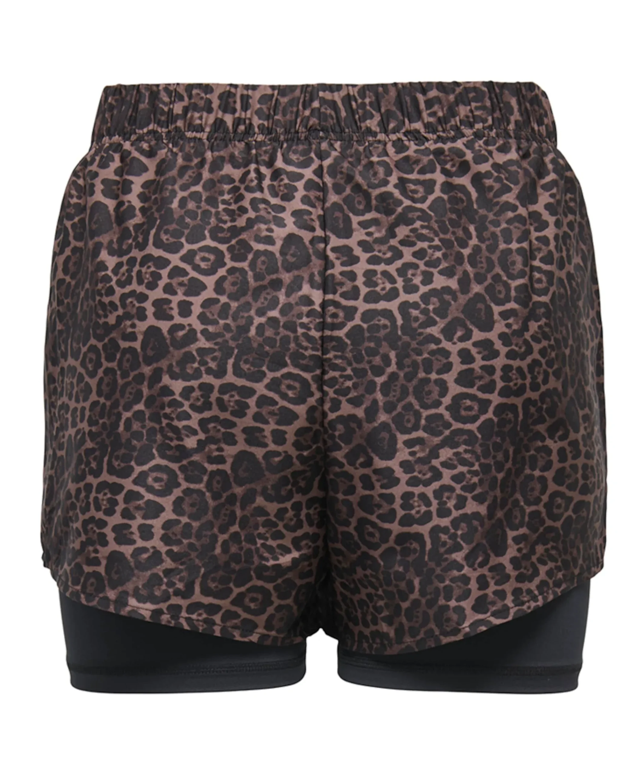ONPMELEO-2 HW LOOSE DB PCK dames shorts beige