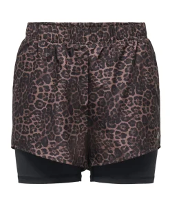 ONPMELEO-2 HW LOOSE DB PCK dames shorts beige
