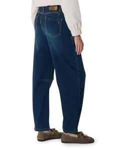 O-Shape Modern dames jeans blauw