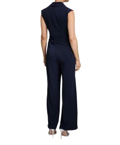 Overall Lang ohne Arm dames jumpsuit blauw